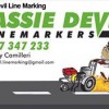 Tassie Devil Linemarking