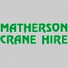 Matherson Crane Hire