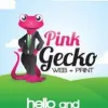 Pink Gecko Web