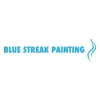 Blue Streak Painting
